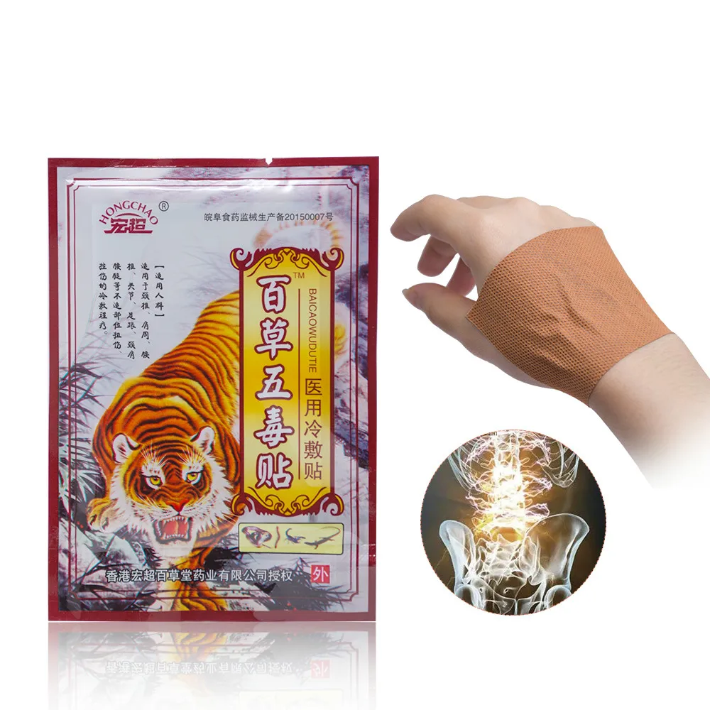 

8Pcs/bag Tiger Balm Pain Relief Patch Chinese Medical Knee Shoulder Neck Waist Arthritis Health Care Plaster C1583