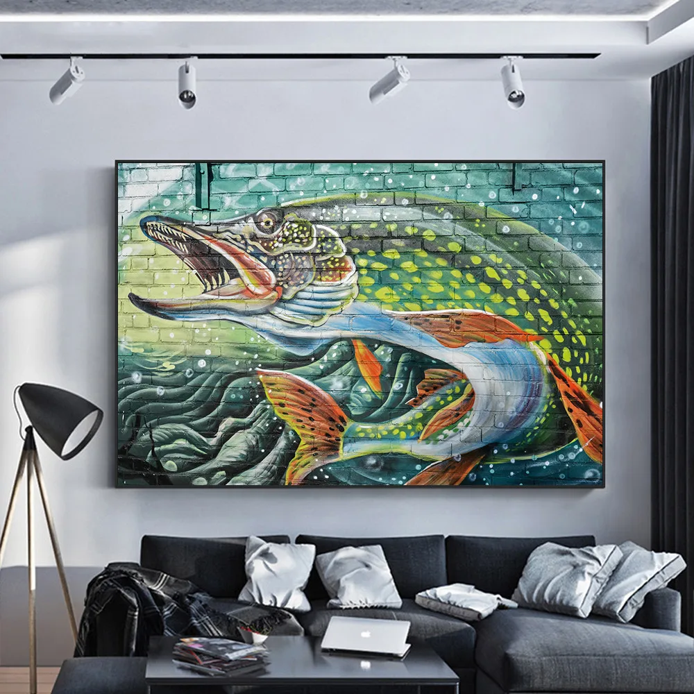 Граффити поп настенная Картина на холсте постеры печатные абстрактные настенные