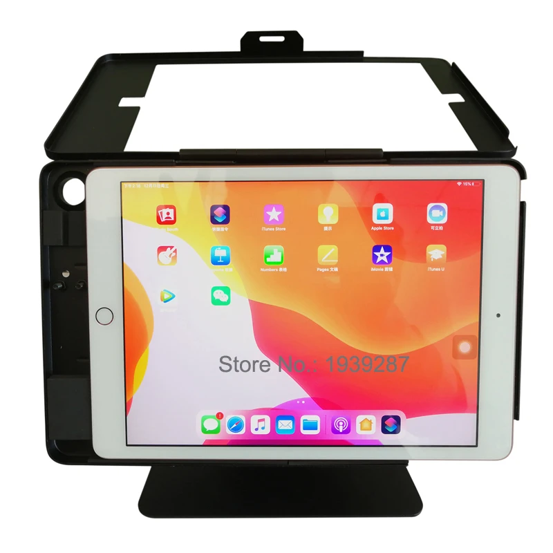 Настольная подставка с замком для 10 2 ipad металлическая рамка настольная 9/10 5/11