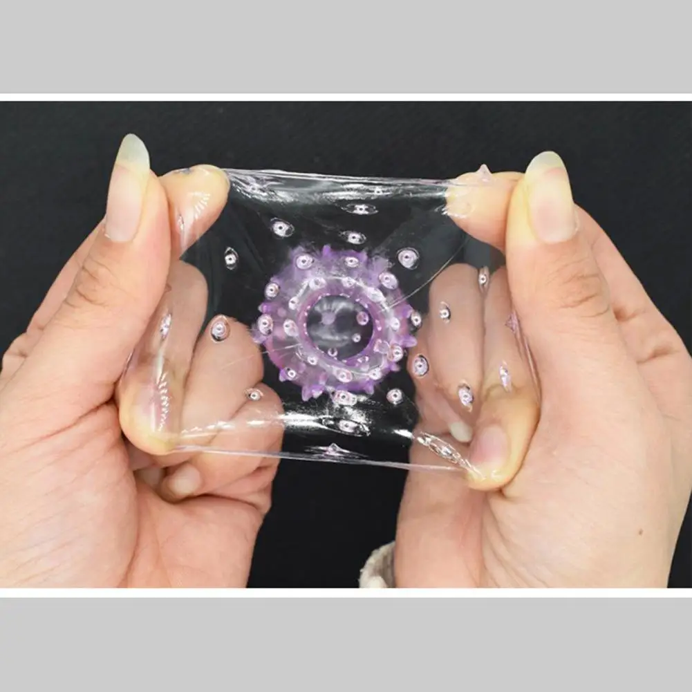 Секс товары для взрослых прозрачные Кольца пениса рукава задержки импотенции