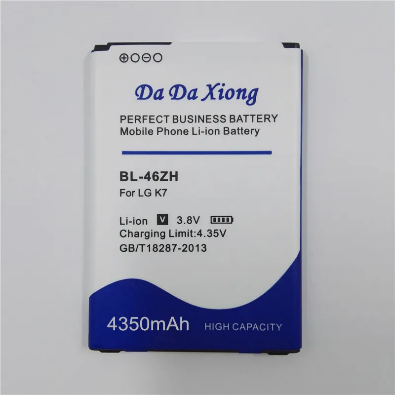 BL-46ZH BL46ZH Батарея для LG K7 MS330 LS675 Tribute 5 K8 K350N мобильных телефонов