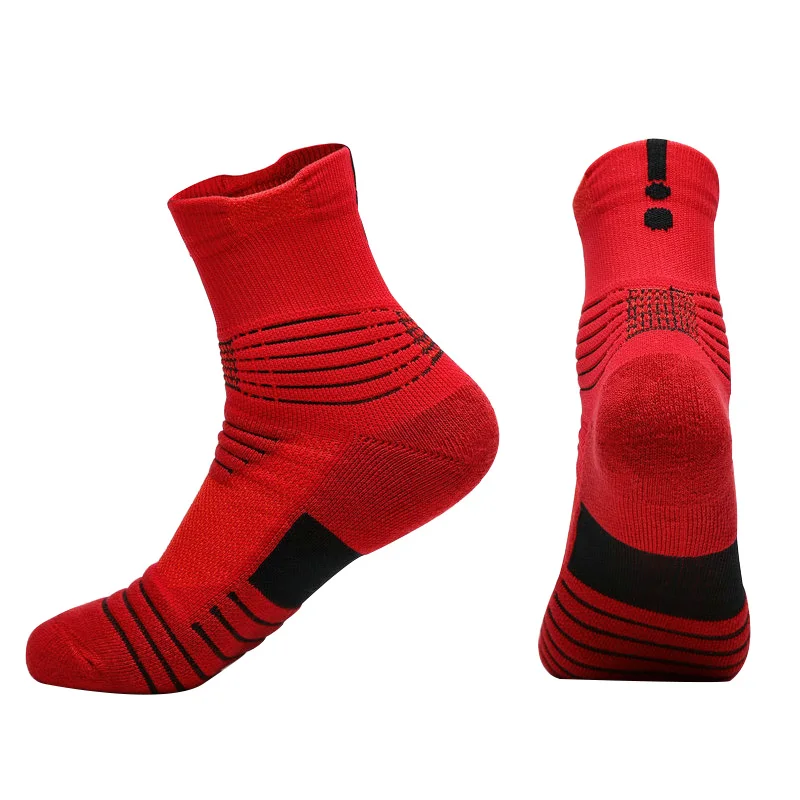 

Sports Men Socks Non-Slip Running Hiking Comfortable Socks Professional Basketball Sweat-absorbing Socks