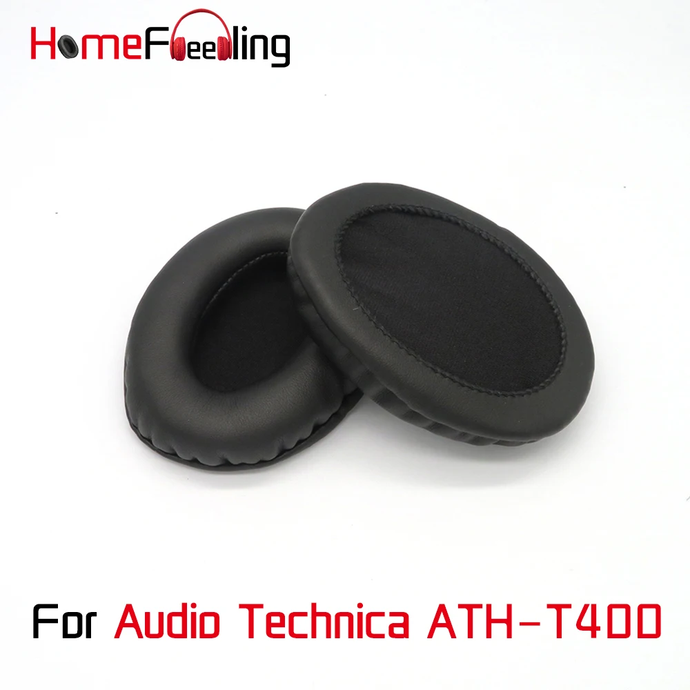 

Homefeeling Ear Pads For Audio Technica ATH-T400 Earpads Round Universal Leahter Repalcement Parts Ear Cushions