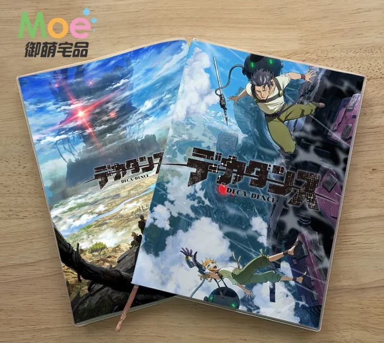 

Anime DECA-DENCE Figure Student Notebook Delicate Eye Protection Notepad 6892 Diary Memo Gift