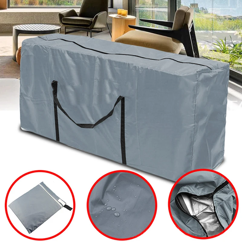 

Outdoor Furniture Storage Bag 210t Polyester Cloth Christmas Tree Storage Bag Dustproof Waterproof And Ash Proof
