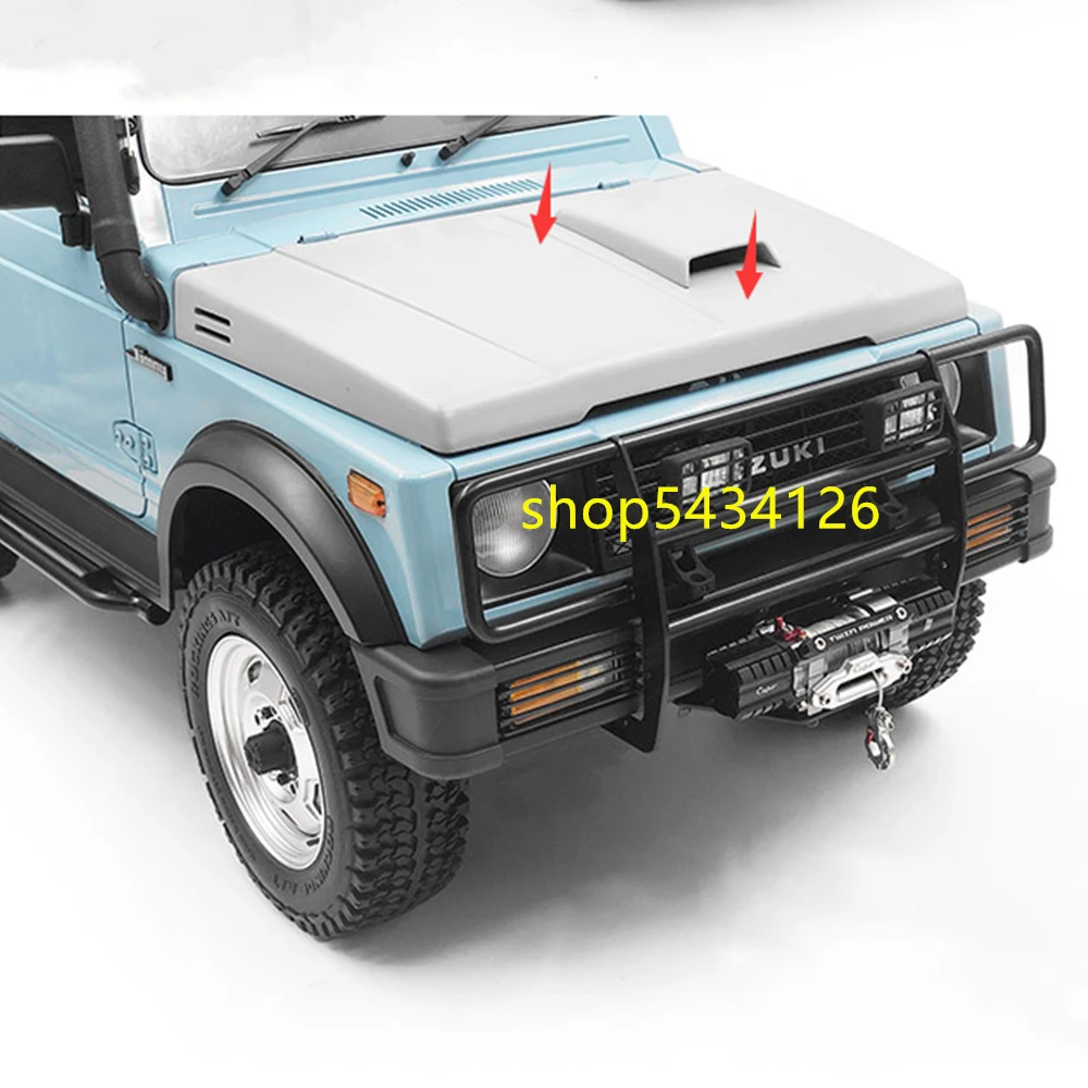 

Неокрашенная пластиковая крышка двигателя для 1:6 Capo Sixer1 Samurai Jimny, дополнительные детали для автомобиля с дистанционным управлением