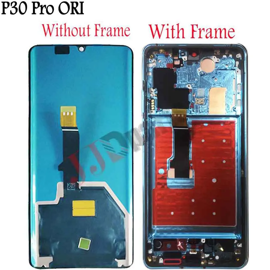 ЖК дисплей для Huawei P30 Pro с сенсорным экраном и дигитайзером в сборе рамкой сменный