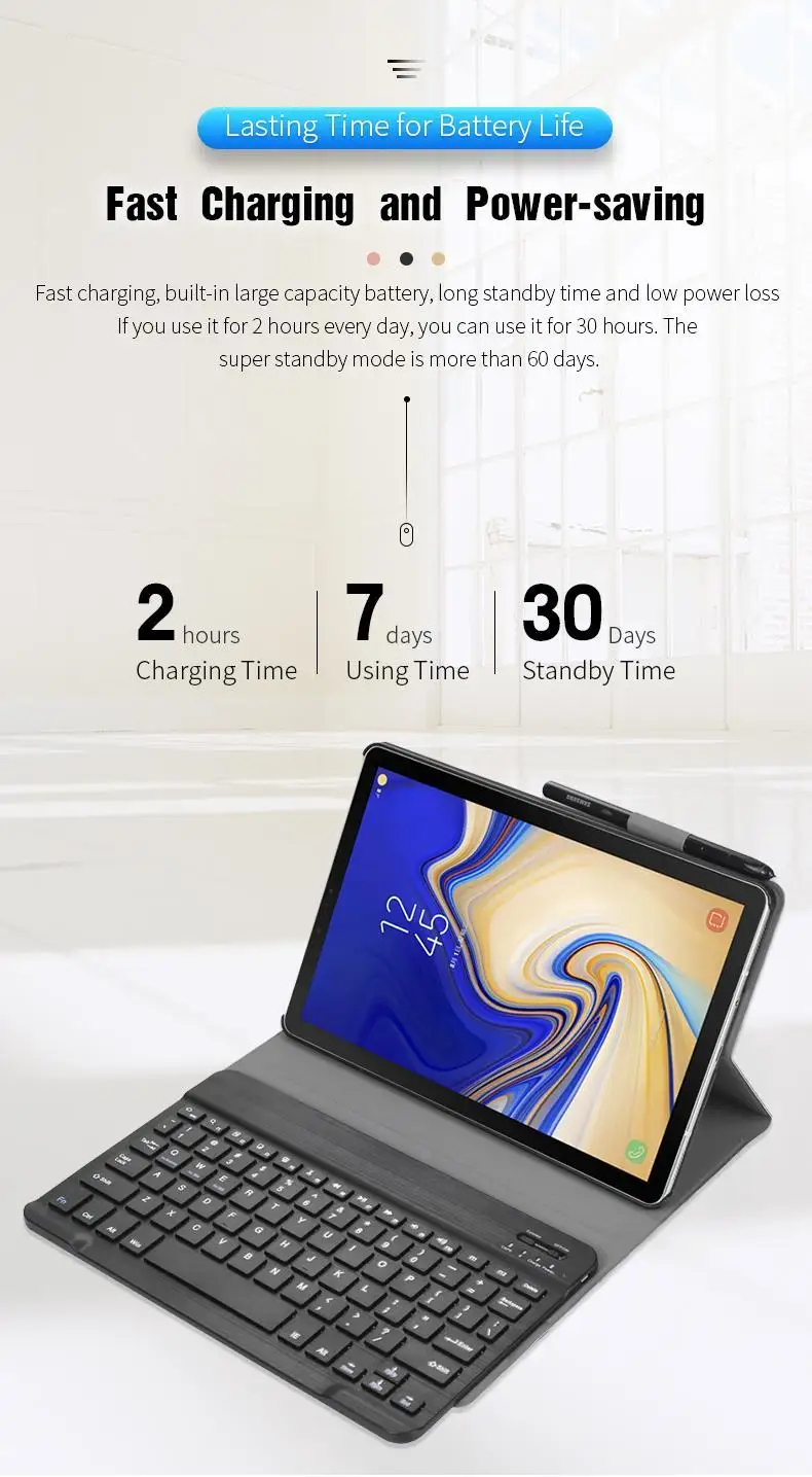 Беспроводной клавиатура чехол для samsung Galaxy TAB S5E Bluetooth чехол с откидной магнитной крышкой клавиатура чехол для планшета для samsung TAB S5E S4 s5 e 10,5