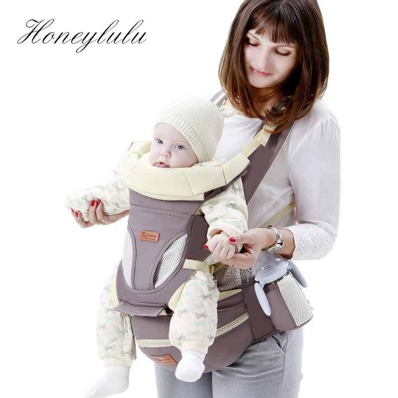 Эргономичный рюкзак переноска Honeylulu для новорожденных слинг малышей положение