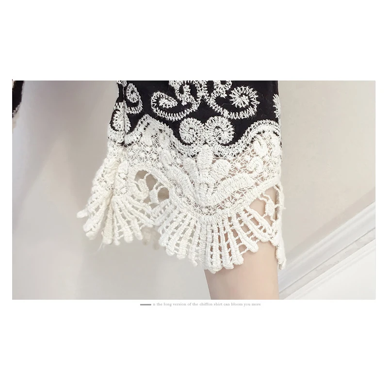 2021 модные летние топы размера плюс кружевная блузка для женщин пикантные