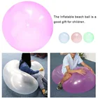 Волшебный пузырьковый шар 20 см, Детские уличные Волшебные Пузырьковые шары, сжимаемые Пузырьковые шары, детские игрушки