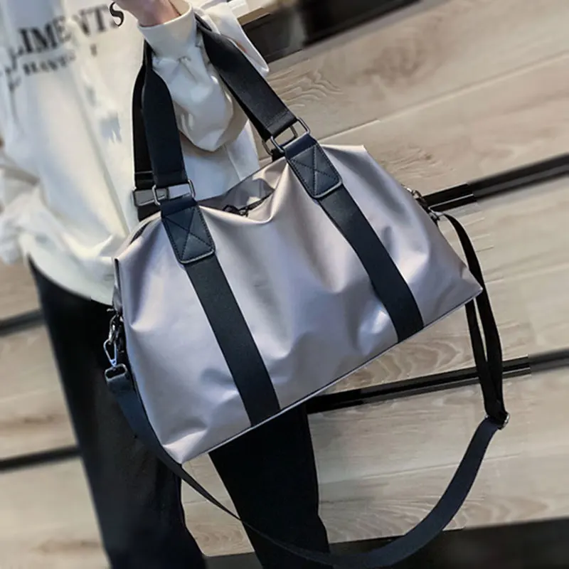 

Women Fitness Bag Men Gym Handbag Sport Training Shoulder Travel Bags Luggage Waterproof Nylon Outddor Gym Bag Tote Bags XA247A