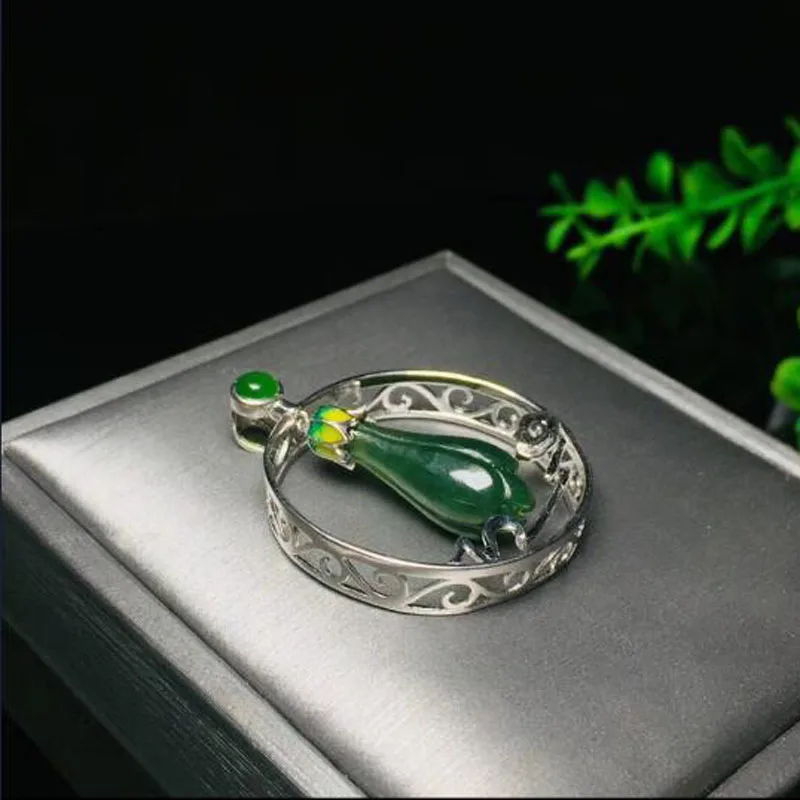 Женская ажурная подвеска с цветком магнолии ювелирное изделие из чистого