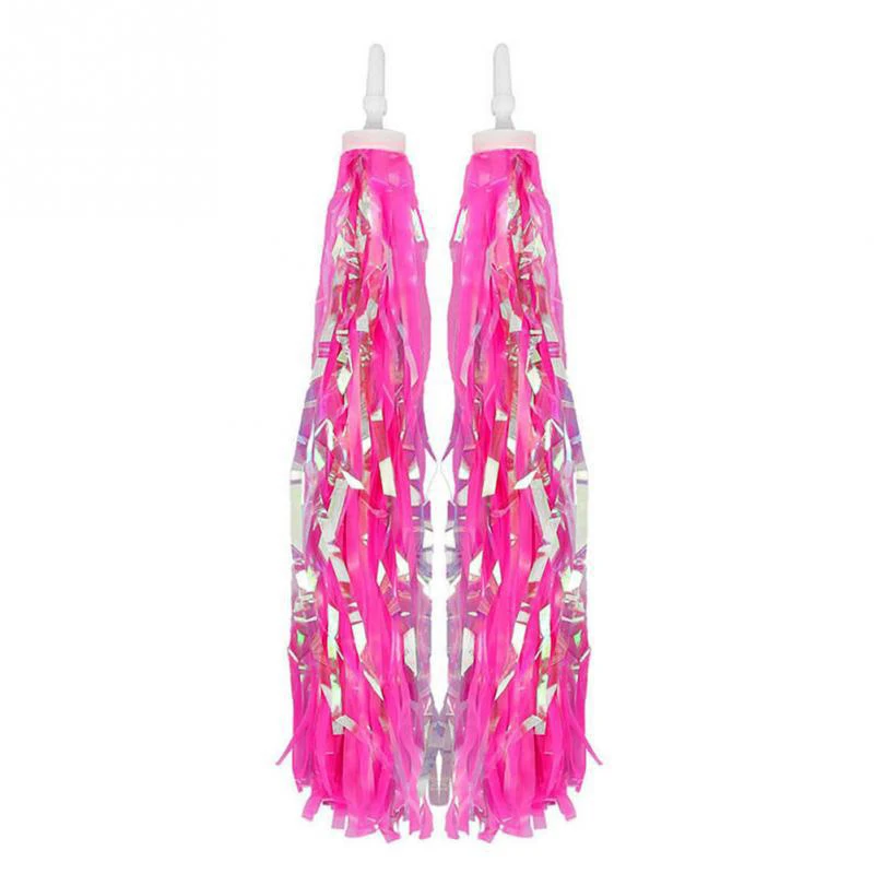 

2PCS Bike Scooter Streamers Tricycle Kids Girls Boys Handlebar Grips Tassels New