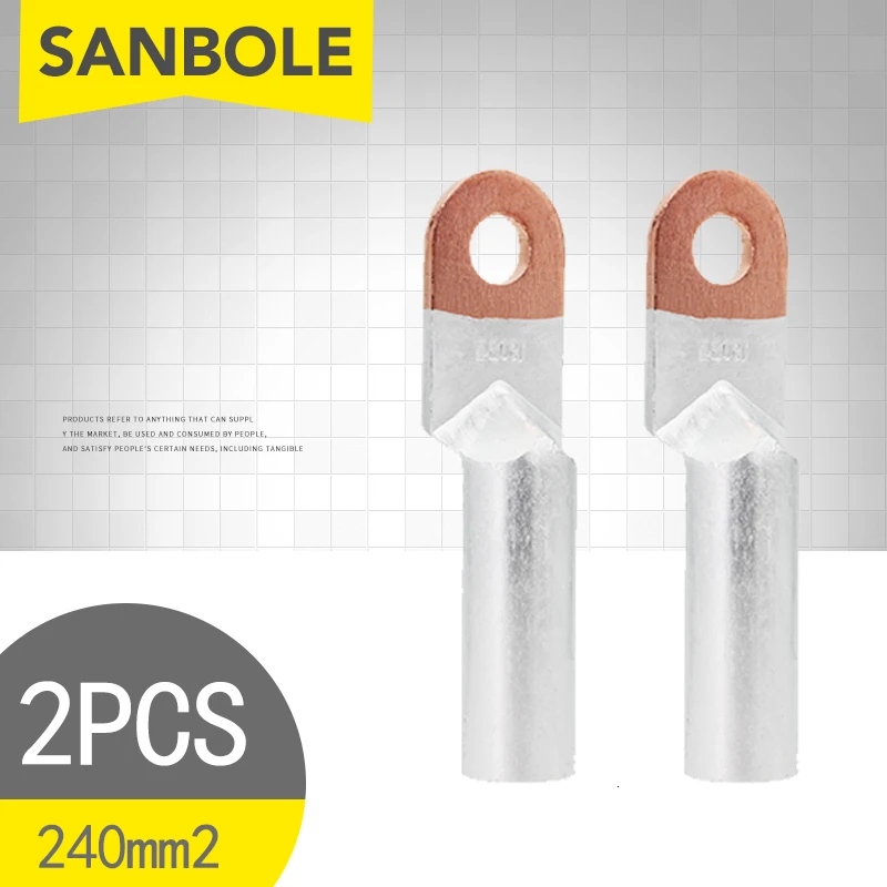 2 шт. медный и алюминиевый коннектор|Терминалы| |