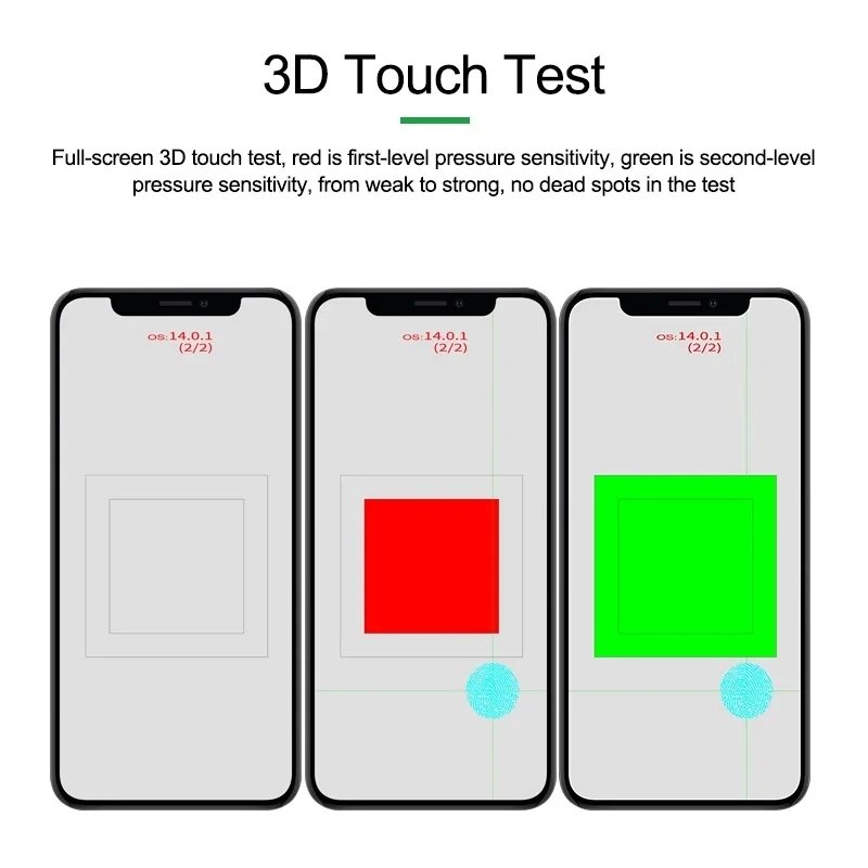 ЖК-тестовая коробка с 19 шт. тестовой платой для iPhone 6S-12Pro Max/12Pro/12Mini 3D оригинальный