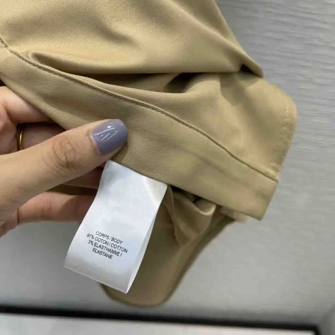 

Casual Style Khaki Dress for Women Summer 2021 High-end Brand Bubble Short Sleeve Shirt Dress Fashion Slim High Waist Dress Lady
