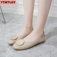 2019 womens sandals womens shoes leather flat shoes fashion hand stitched leather loafers female hole shoes womens flat shoes