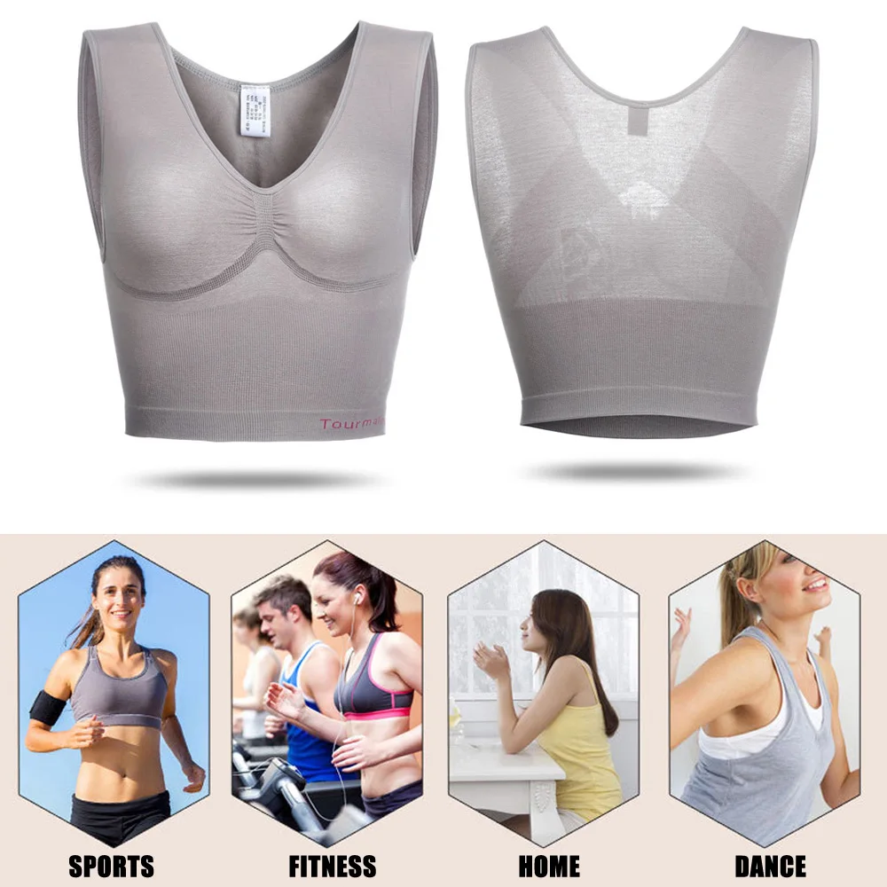 Tcare турмалиновый корсет с бамбуковым углем для терапии функциональный женский