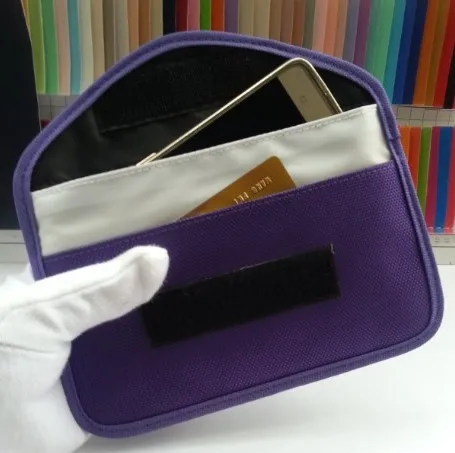 

Double-layer Protection Against Radiated Signals Shield Phone Case Phone Resting Bag RFID Antimagnetic Bag for IPhone for Huawei