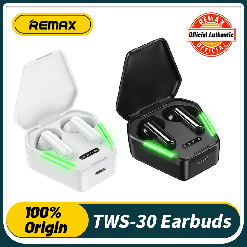 Игровая гарнитура Remax Tws 30 стерео композитная ударопрочная пленка с нулевой