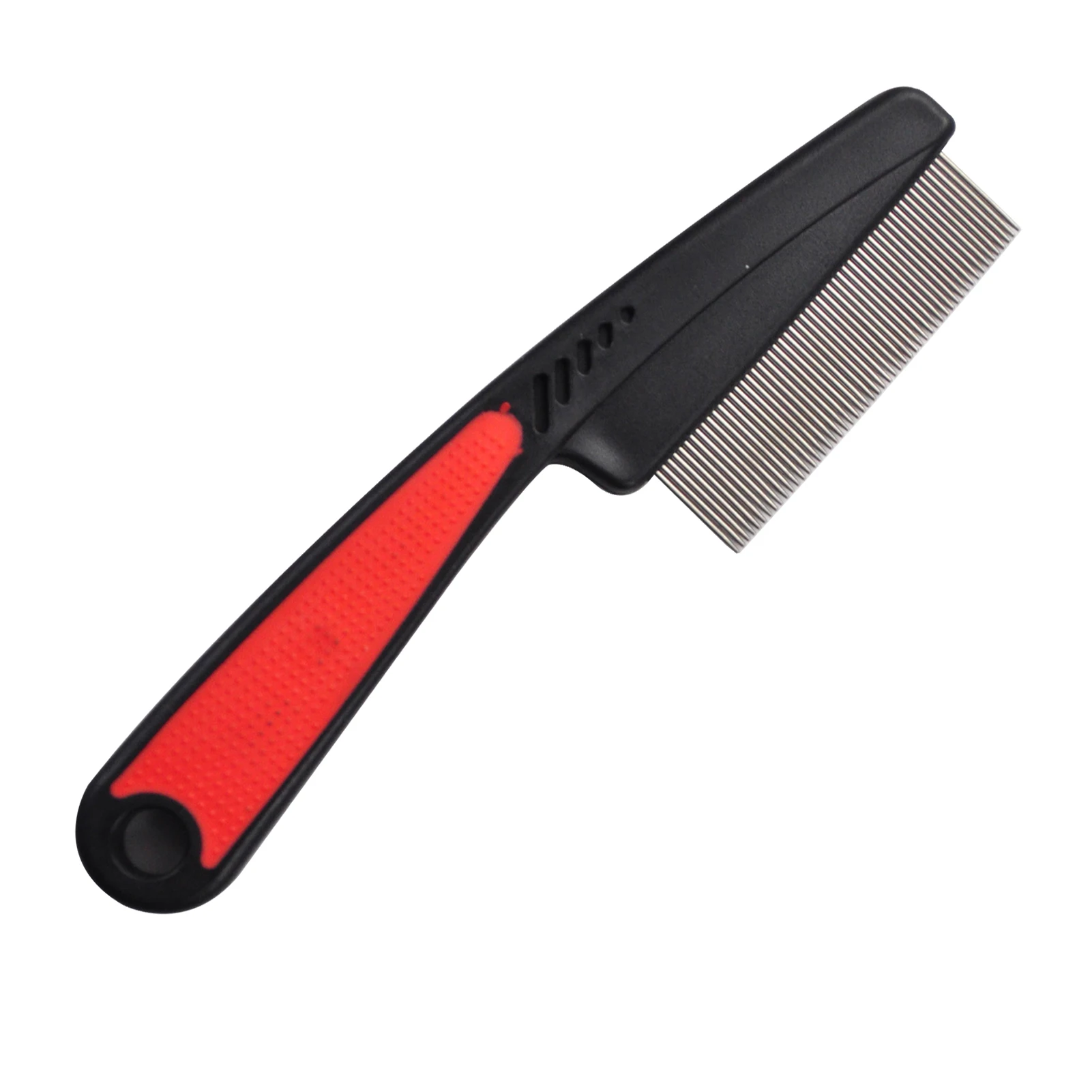 

Многофункциональная Расческа для домашних питомцев, Прочный инструмент для груминга собак и кошек, для блох, эргономичный, с отверстиями, м...