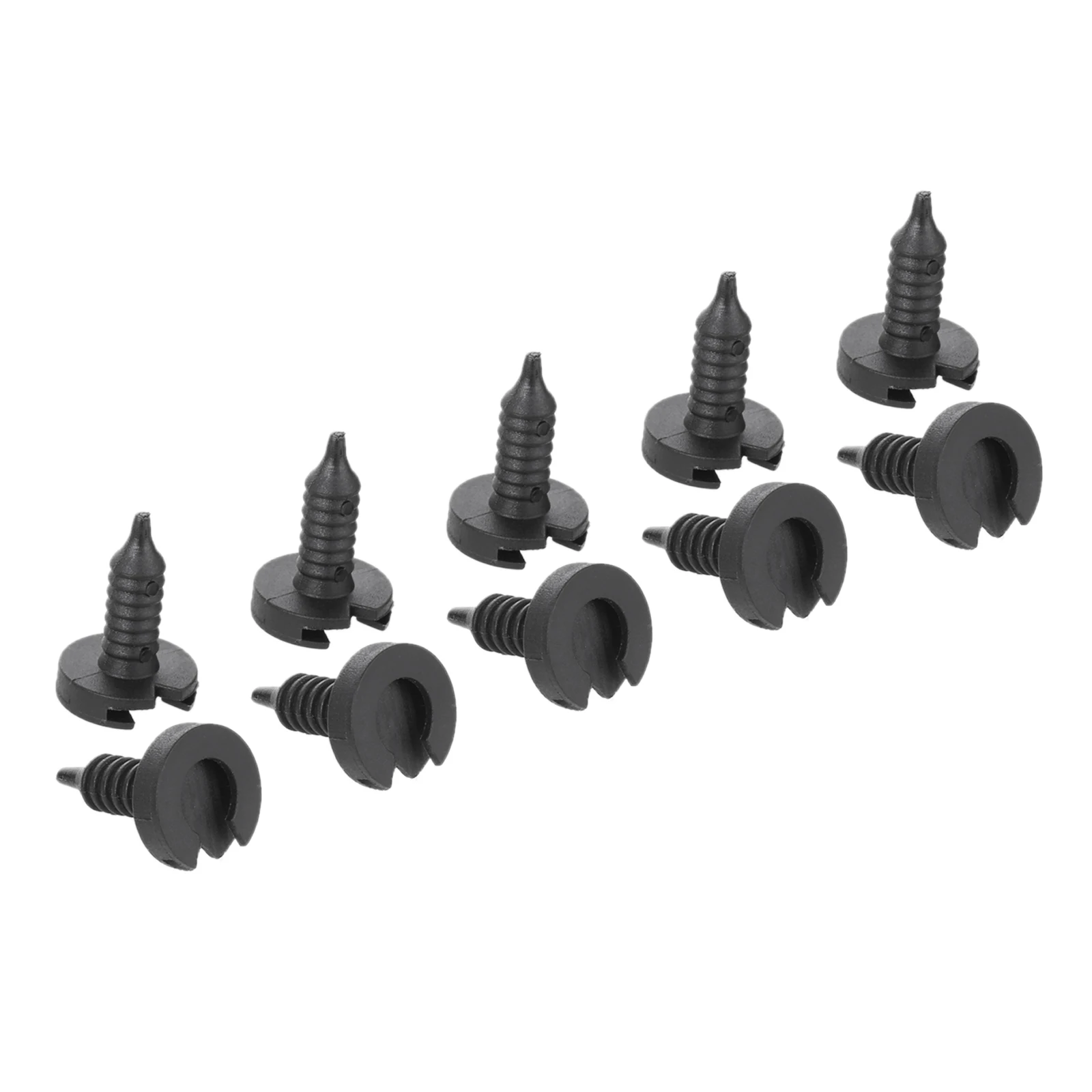 

10Pcs Plastic Auto Door Panel Trim Clips MWC9134 for Land Rover Discovery 89-04 Freelander 96-06 Range Rover P38 1995-2002 Black