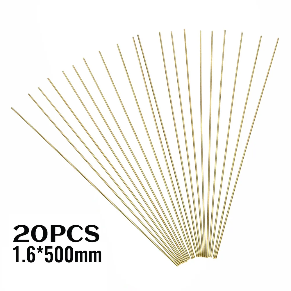 

1.6/2mm 10/20pcs 500mm Welding Rods Accessories Brazing Carbon Steel Argon