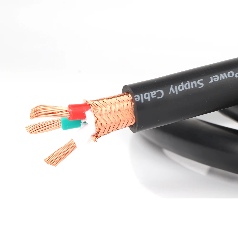Monosaudio P901 multiple Hi-OFC copper conductor for power supply cable 11AWG(4.5mm2)x3core | Электроника