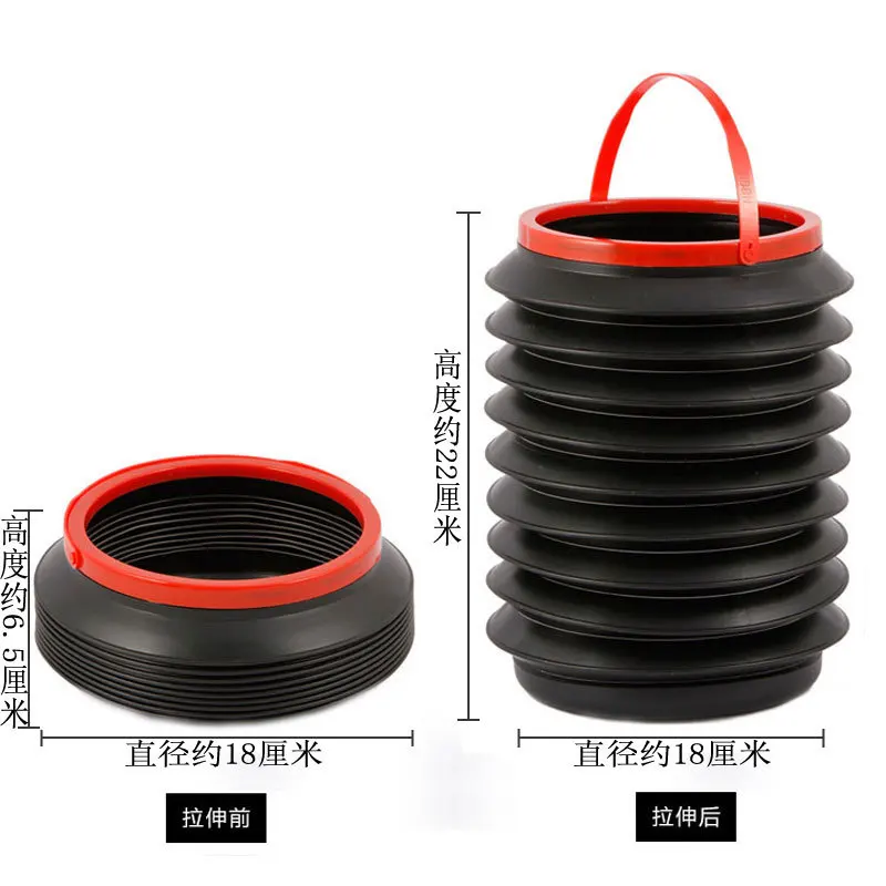 

Car trash can, multi-function car, retractable and shrinkable bucket for car interior use, car storage supplies