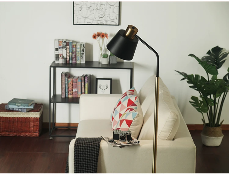 Дизайнерская простая искусственная металлическая подставка освещение в стиле