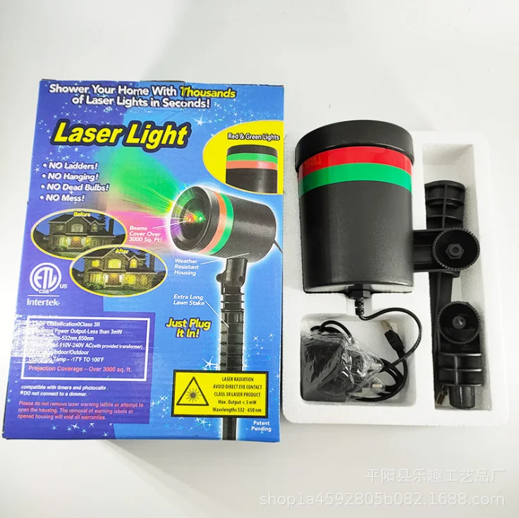

Moving Full Sky Star Laser Projector Landscape Lighting Red&Green Christmas Party LED Stage Light Outdoor Garden Lawn Laser Lamp