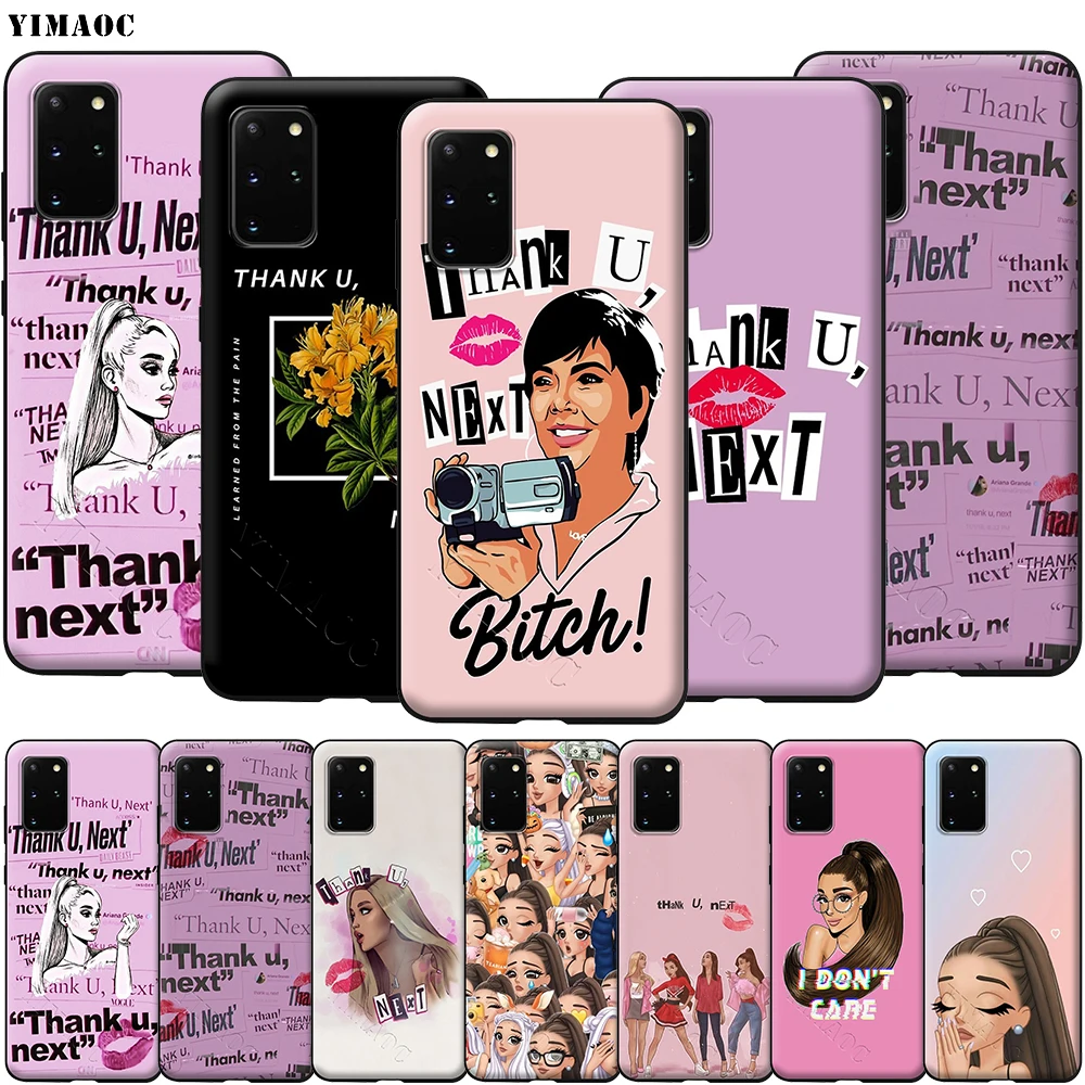 YIMAOC Thank U Next Ариана Гранде мягкий силиконовый чехол для Samsung Galaxy S6 S7 Edge S8 S9 Plus A3 A5 A6
