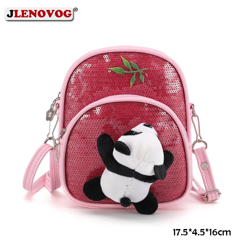 Мини-сумка через плечо из искусственной кожи для маленьких девочек блестящие