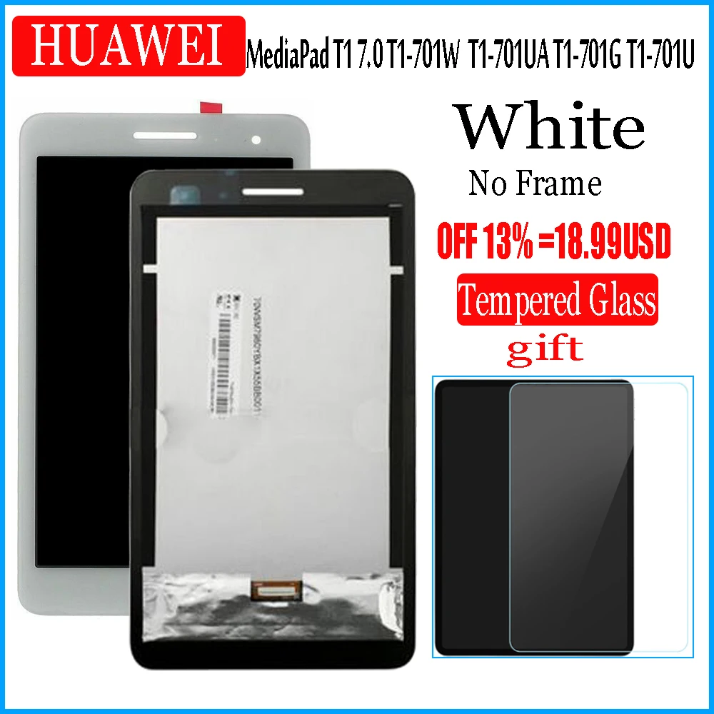 7- -     Huawei Honor Play Mediapad T1 701W T1-701W -