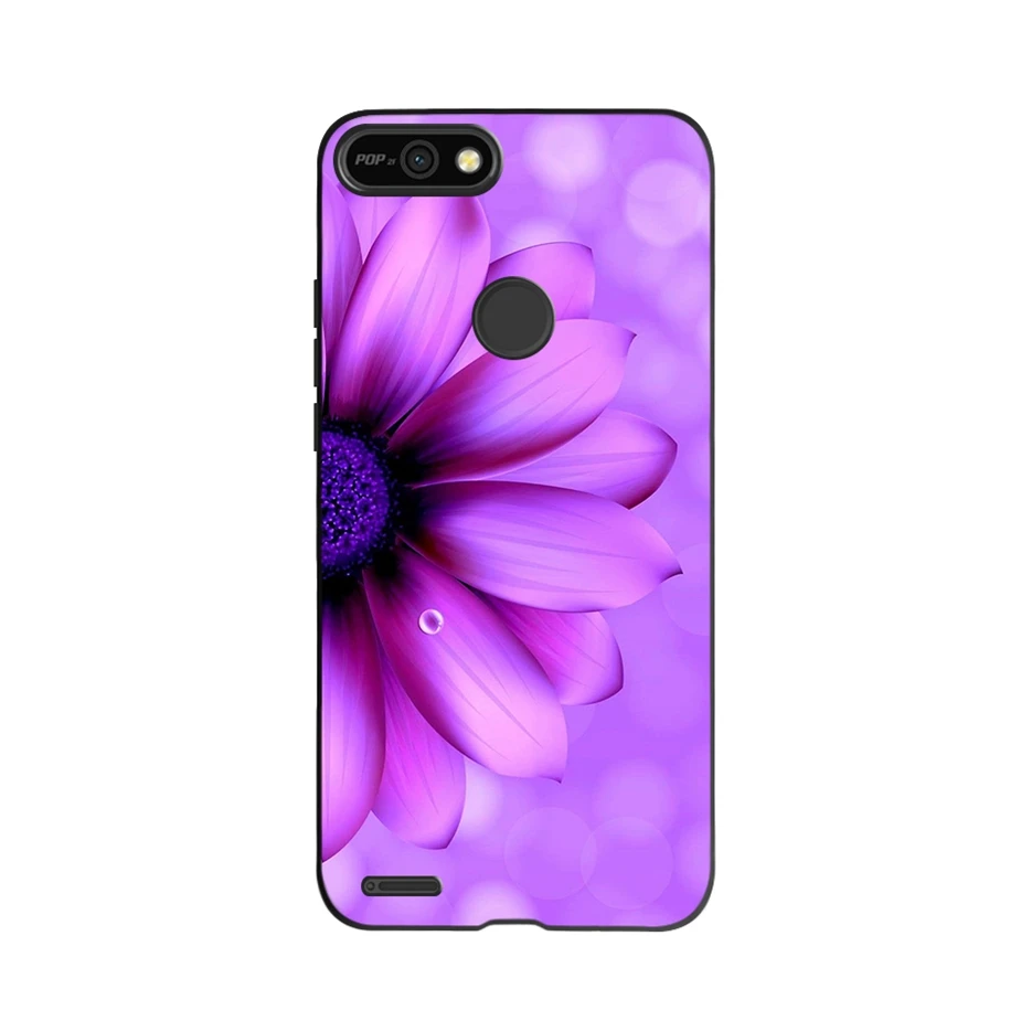Милый модный силиконовый чехол для телефона Tecno Pop 2 F POP2F/B1F мягкий из ТПУ 2F Pop2 Чехлы