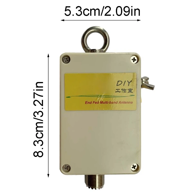 

1:49-49:1 Balun for HF Shortwave Four Band 5-35mhz End Powered Half Wave Antenna Dropshipping
