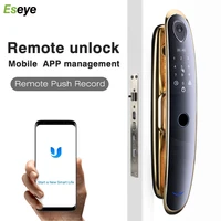 eseye usmart go app wifi smart lock biometric fingerprint lock password ic card key to unlock electronic door lock digital lock