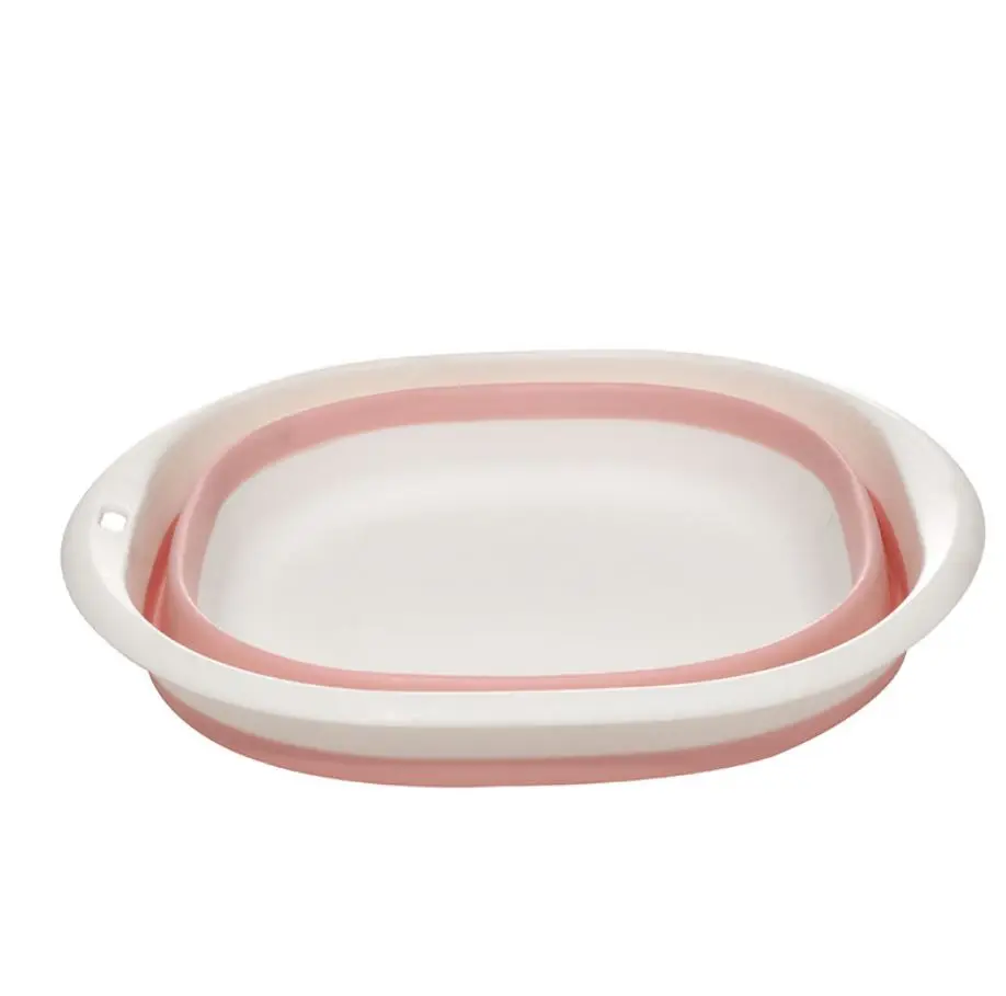 Креативная Складная портативная раковина однотонная чистая простая Модная