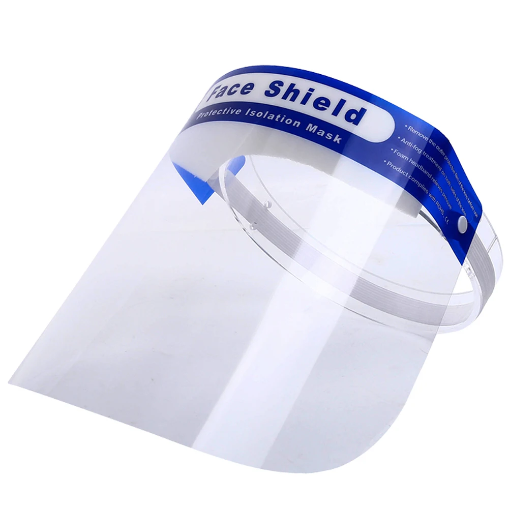 

1/3/5PCS Safety Full Face Shield Clear Glasses Protector Anti-Fog Work Industry Dental