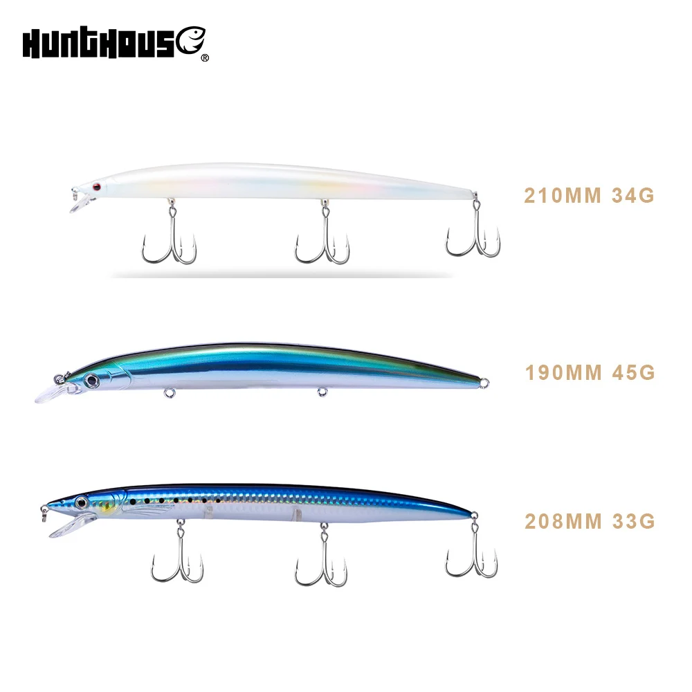 Hunthouse Рыболовная Приманка Карандаш гольян длинный Литой карандаш stickbaits