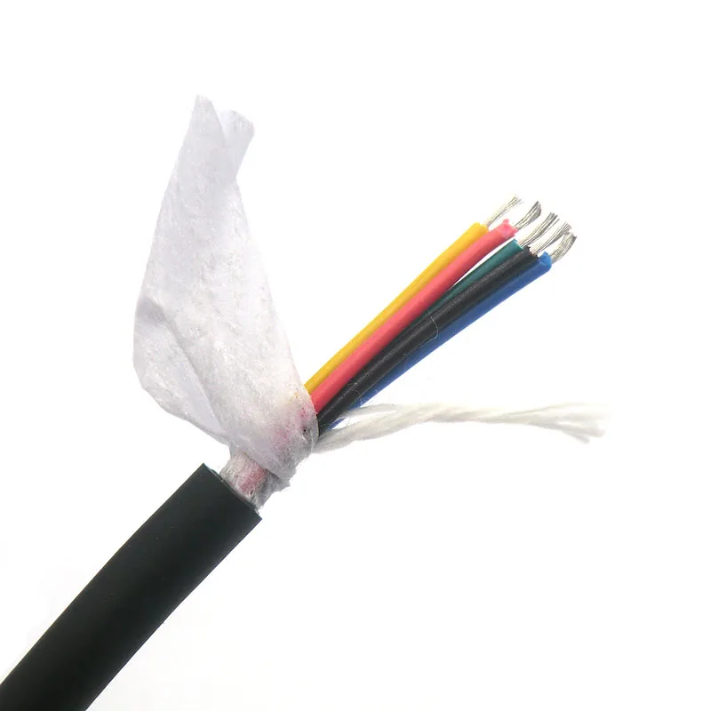 5 жильный кабель гибкий контрольный провод 0 14 2 0.3мм ² 26awg 24awg 22awg луженая медь более