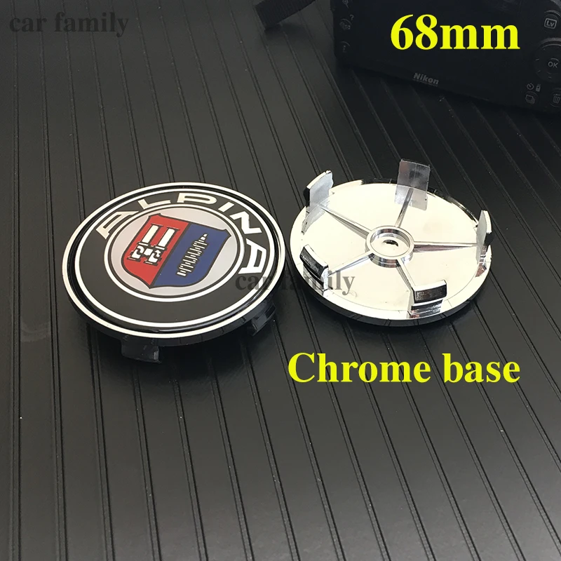 4 шт автомобильных дисков центра колеса накладка лейбл Углеродная сажа