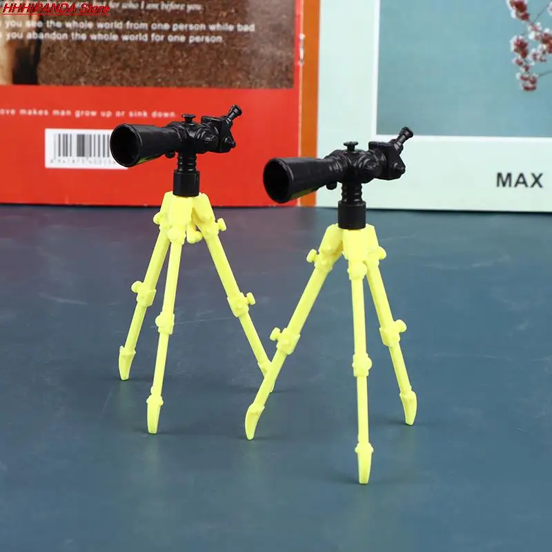 

2pcs/pack Doll Telescope Model Dollhouse Miniature Version Telescope Model Doll House Decoration
