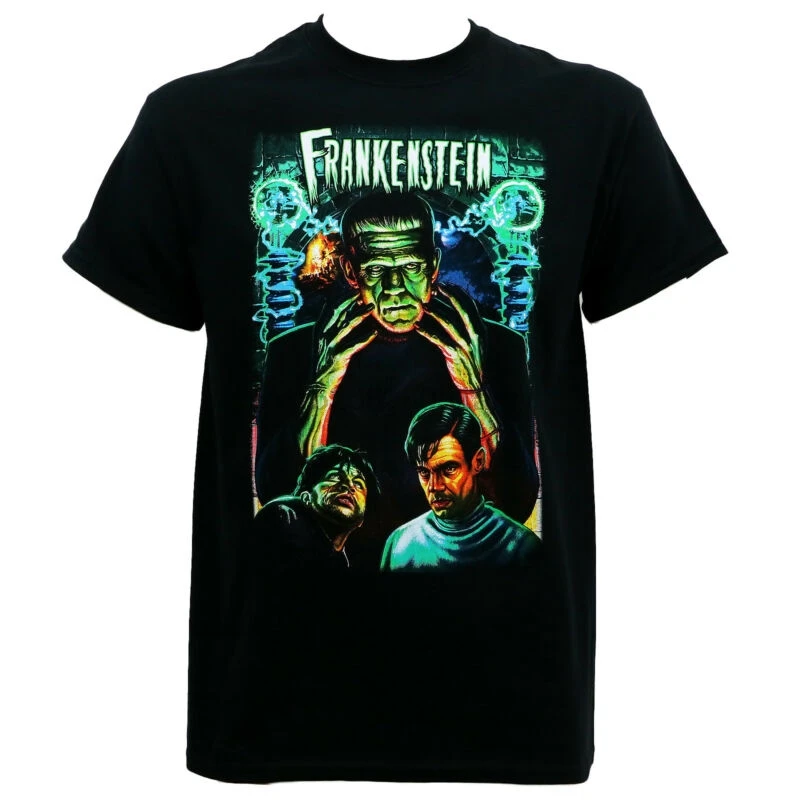 

Universal Monsters Dr Frankenstein T-Shirt S M L XL 2XL NEW