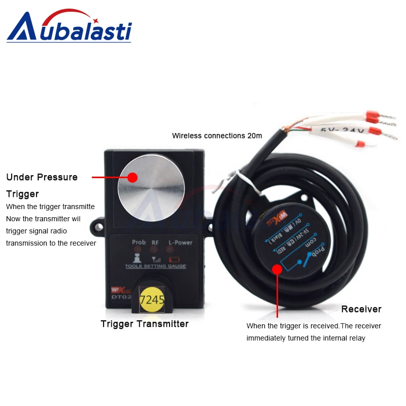 Беспроводной маршрутизатор с ЧПУ XHC высокоточный прибор для настройки по оси Z DT02