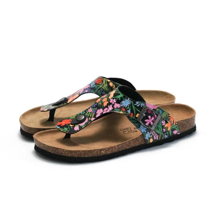 

Ladies Cork Shoes Comfortable Platform Outdoor Beach Shoes Non-slip Garden Shoes Designer Muller Shoes Ladies Summer Flip Flops