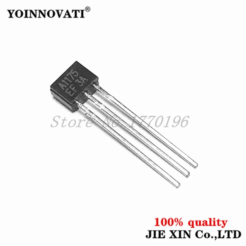 10 шт./лот A1175 2SA1175 PNP TO 92S кремния транзистор лучшего качества|transistores 50pcs|pnp