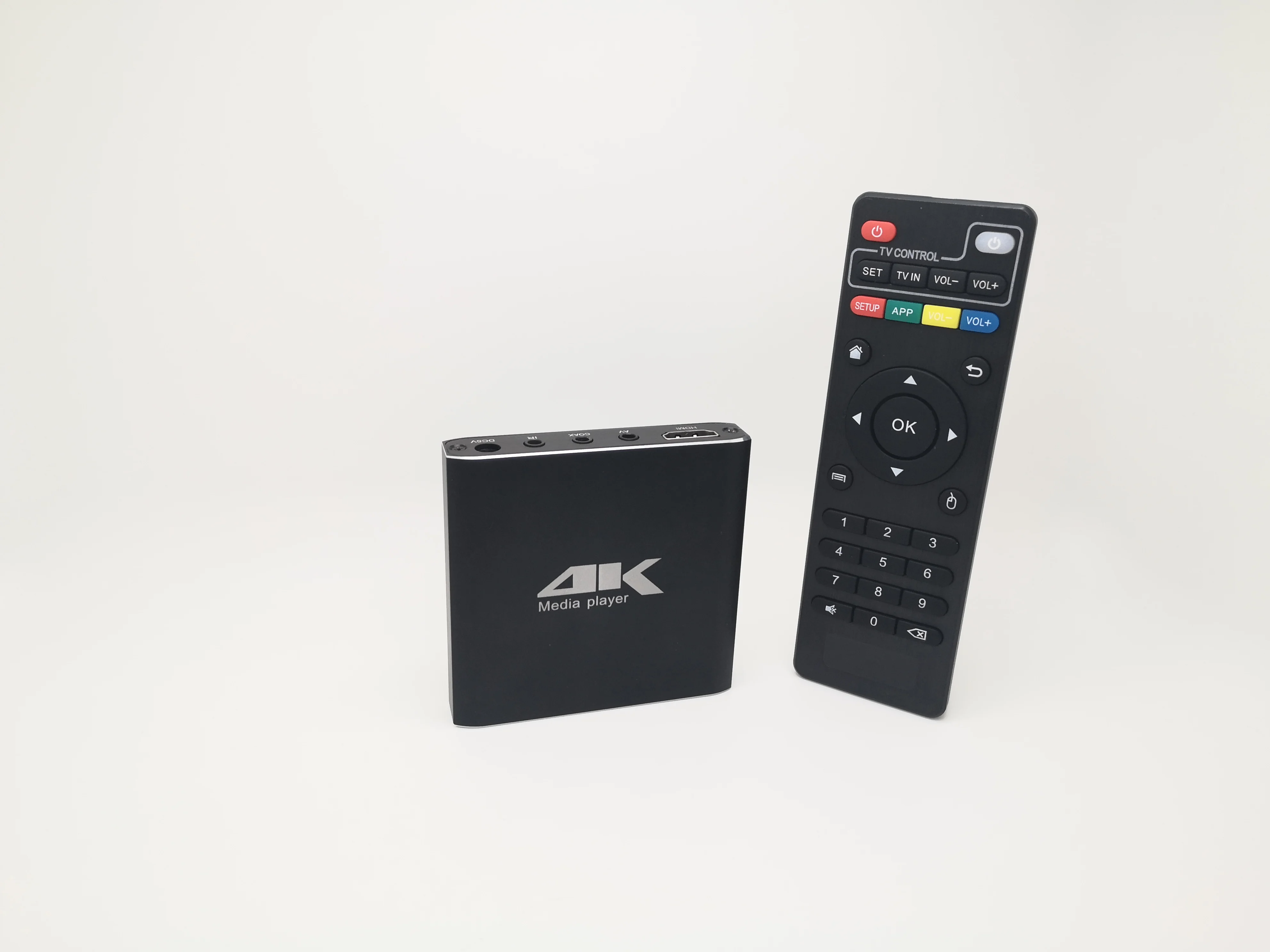 JEDX MP029 MINI 4K Full HD 1080P Media Player with SD/USB/HDMI AV/Auto play Support 4K UHK H.265/H.264/VP9 up to 60fps