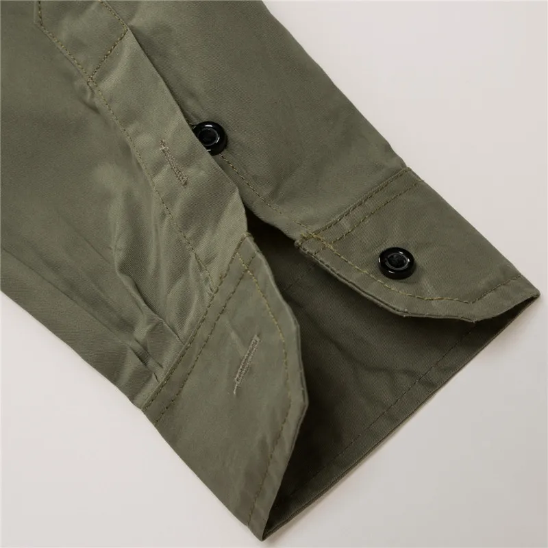 

BOLUBAO Brand Men Solid Shirts High Quality Men Military Cotton Long Sleeve Shirt Outdoor Casual Shirts Tops Male Clothing